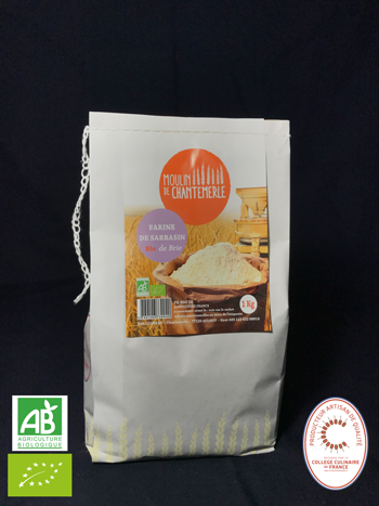 sac de farine de sarrasin biologique